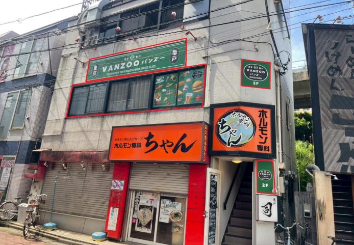 【江東区】亀戸駅徒歩1分／集客力◎／駅前好立地／厨房施設充実／ハンバーガー居抜き物件！